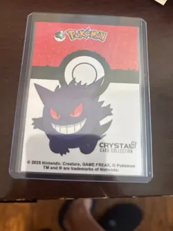Pokemon Mega Absol #359 Crystal Art Card – Gengar Back Design - Image 2