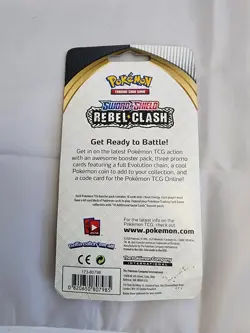 Pokemon Sword and Shield Rebel Clash Trading Cards - Image 2