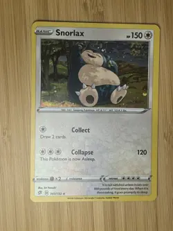Snorlax 141/192 - Pokemon TCG Promo - Rebel Clash - Cosmo Holo Rare - Near Mint - Image 1