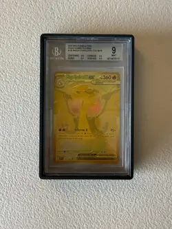 2025 Pokemon Phantasmal Flames Mega Charizard X ex Hyper Rare #130/094 BGS 9 - Image 1