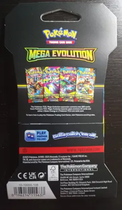 Pokemon Mega Evolution - 10 Sealed Booster Packs - Image 2