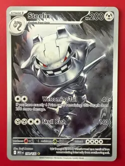 Steelix 150/132 Mega Evolution - Illustration Rare Holo English NM - Pokemon TCG - Image 1