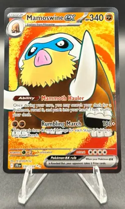 Mamoswine ex 174/159 - Pokemon TCG - Scarlet & Violet - Journey Together - Ultra - Image 1