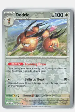 Dodrio Reverse Holo 085/165 Rare 151 Pokemon Near Mint - Image 1
