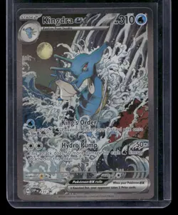 Pokemon Kingdra ex SVP 031 Black Star Promo Holo Stage 2 EX 310 HP Card - Image 1