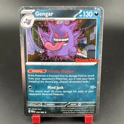 Pokemon Gengar Perfect Order Stamped GameStop 050/088 - Image 1