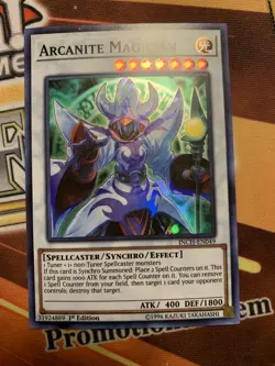 Arcanite Magician INCH-EN049 Super Rare 1st Edition NM Edison Yugioh - Image 1
