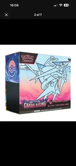 !!PRESALE!! POKEMON TCG🔥CHAOS RISING 🔥BOOSTER BOX, CENTER ETB ➕ 2X BUNDLES - Image 3