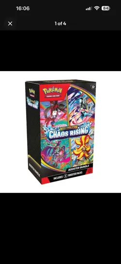 !!PRESALE!! POKEMON TCG🔥CHAOS RISING 🔥BOOSTER BOX, CENTER ETB ➕ 2X BUNDLES - Image 4
