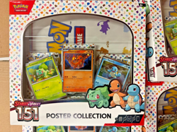 Pokemon TCG Scarlet and Violet 151 Poster Collection Box Sealed x5 - Image 2