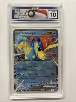 2025 Pokemon Keldeo Ex #30 HGC 10 (sb2) - Image 1