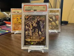 2021 POKEMON JAPANESE SWORD & SHIELD VMAX CLIMAX #244 FULL ART/UMBREON V PSA 9 - Image 1