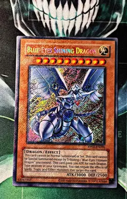 🔥 {Pack Fresh} Blue-Eyes Shining Dragon | RP02-EN096 {Secret} | Holo Bleed 🩸 - Image 1