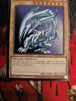 Yu-Gi-Oh OTS Tournament Pack 28 OP28-EN001 Blue-Eyes White Dragon Ultimate Rare - Image 5