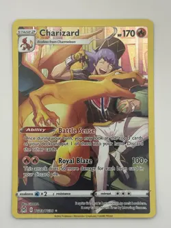 Charizard TG03/TG30 Lost Origin Holo Rare Full Art Pokemon Card NM - Image 1