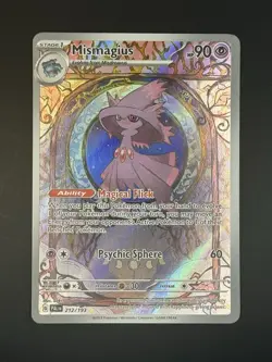 Mismagius 212/193 Paldea Evolved Holo Illustration Rare Pokemon Card NM - Image 1