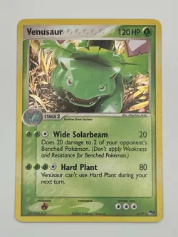 Venusaur 6/17 POP Series 2 Holo Rare Pokemon Card MP - Image 1