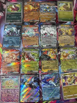 Pokemon 16 Card Lot nm V Max Mega Amazing Ex HOLO Rare Hits Only D77 - Image 1