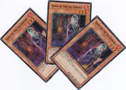 3x HAND OF THE SIX SAMURAI STOR-ENSE2 Limited Edition x 3 YUGIOH - Image 1
