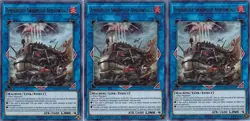 3x AMPHIBIOUS SWARMSHIP AMBLOWHALE - YUGIOH DANE-ENSP1 Limited Ultra Sneak Promo - Image 1