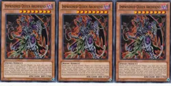 3x IMPRISONED QUEEN ARCHFIEND AP03-EN019 YUGIOH ASTRAL 3 - Image 1