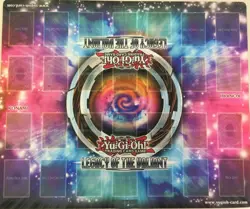 Yugioh - LEGACY OF THE VALIANT - 2 Player Dual Play Mat - New - Image 1