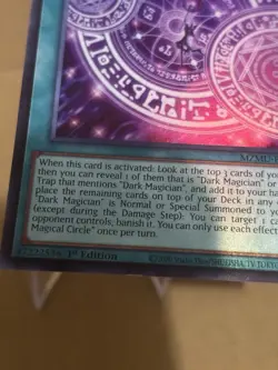 Yugioh Dark Magical Circle Maze Of Muertos MZMU-EN068 Ultra Rare 1st Ed VLP - Image 2