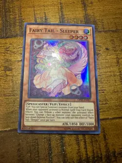 Fairy Tail - Sleeper OP05-EN007 Unlimited Edition Super Rare PL + BONUS - Image 1