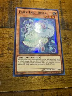 Fairy Tail - Rella OP06-EN005 Unlimited Edition Super Rare LP + BONUS - Image 1