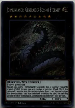 Jormungandr, Generaider Boss of Eternity Secret Rare Mystic Fighters MYFI-EN033 - Image 1