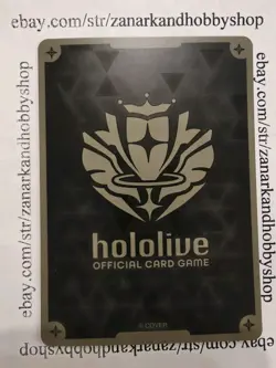 La+ Darkness SR Hololive Card Game hBP04-059 RR Anime Waifu Trading Card - Image 2