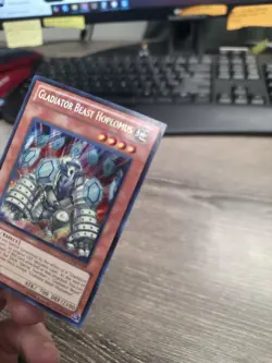 Yu-Gi-Oh! TCG Gladiator Beast Hoplomus LCGX-EN239 LP Secret Rare - Image 3