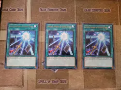 YUGIOH 3X SACRED SWORD OF SEVEN STARS MAGO-EN150 RARE 1ST ED NM - Image 1