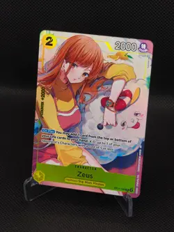 Zeus (OP11-106) Promo Bandai Card Games Fest 24-25 One Piece Nami English NM - Image 2