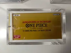 🧭One Piece Is Real OP-04 Sealed Kingdoms Of Intrigue Booster Box Unmapped!🏴‍☠ - Image 4