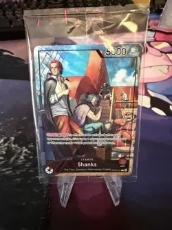 Shanks (2025 PSA Magazine Promo) OP09-001 One Piece Promotion Cards Foil Sealed - Image 1