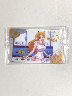 Nami - OP3-16 N - One Piece Itajaga Wafer Card Sealed Japanese - Image 1