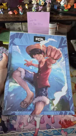 2024 ONE PIECE PROMO PSA MAGAZINE EXCLUSIVE #060 MONKEY D. LUFFY PSA 10 W/ZINE - Image 3