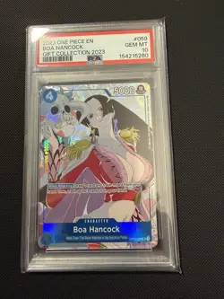 ONE PIECE OP02 059 GIFT COLLECTION 2023 PROMO BOA HANCOCK - PSA 10 - Image 1