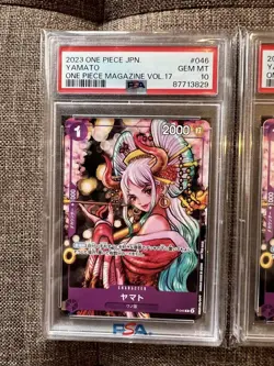 Yamato Oiran PSA 10 One-Owner 2nd Serial Number One Piece Card - Image 2