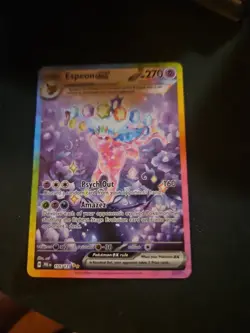 Pokemon Espeon EX 2025 Prismatic Evolutions Special Illustration Card 155/131 - Image 1