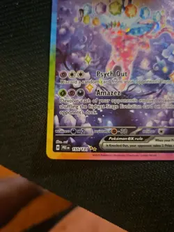 Pokemon Espeon EX 2025 Prismatic Evolutions Special Illustration Card 155/131 - Image 2
