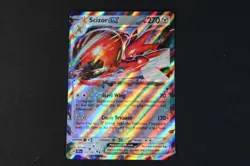 Scizor ex 111/162 Holo Pokemon TCG Card Scarlet Violet Temporal Forces NEAR MINT - Image 1