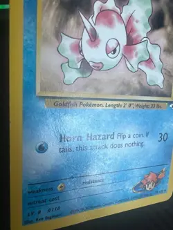 Pokemon TCG Misty’s Goldeen 30/132 Gym Heroes Unlimited DMG - Image 3