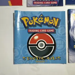 Pokemon TCG Rule books Card Lists Coins 1999 - Image 2