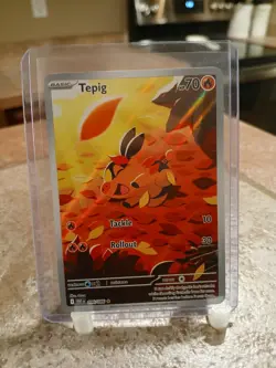 Pokemon TCG Tepig 096/086 Illustration Rare White Flare (Only r34turbochristian) - Image 1