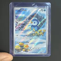 Pokemon TCG Piplup 098/094 Illustration Rare 70 HP Basic Water English 2025 - Image 1