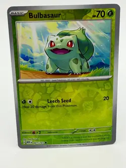 Pokemon Bulbasaur Cosmos Holo - Costco Exclusive 001/165 - Image 1