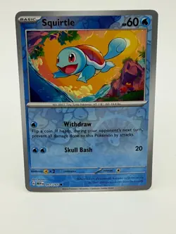 Pokemon Squirtle Cosmos Holo - Costco Exclusive 007/165 - Image 1