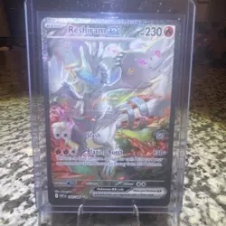 Pokemon TCG Reshiram EX Sv: White Flare Full Art Holo 230 HP 166/086 EN - Image 1